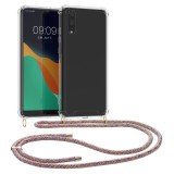 Husa pentru Huawei P20, Silicon, Transparent, 48424.32, Textil, Carcasa, Kwmobile