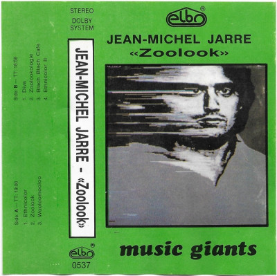 Casetă audio Jean Michel Jarre - Zoolook foto