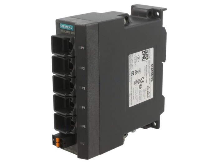 Switch Ethernet 5 porturi 24V DC