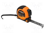 Ruletă de măsură NEO TOOLS 5m x 25mm Clasa II dublă