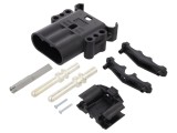 Conector alimentare DC 0,16kA, 2 pini, mufa tată gri - EBC160
