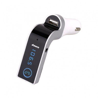 Modulator FM Handsfree Bluetooth Siegbert Carg7, USB, card SD, Gold foto