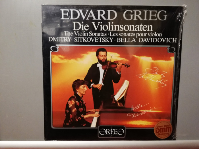 Grieg &ndash; Violin Sonatas (1983/Orfeo/RFG) - VINIL/Vinyl/NM+