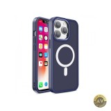 Husa MagSafe pentru Apple iPhone 15 OEM Color Matte Bleumarin