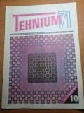 revista tehnium octombrie 1971-reclame,amenajari interioare,laborator foto
