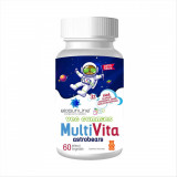 Cumpara ieftin Ursuleti Gumati cu Aroma de Capsuni Multivitamine pentru Copii Biosunline Astrobears 60 jeleuri Helcor