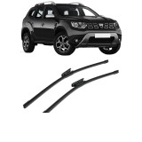 Cumpara ieftin Set stergatoare auto DACIA DUSTER (HM_) din 2017-2022, pentru parbriz auto, 2 bucati, Bosch Aerotwin, din cauciuc siliconat rezistent, DACIA