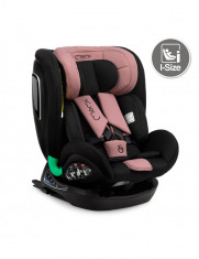 Scaun auto i-size 40-150 cm, rear facing, momi urso - pink foto