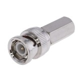 Conector BNC tata RG59 RG62 RG71 RG210 Well