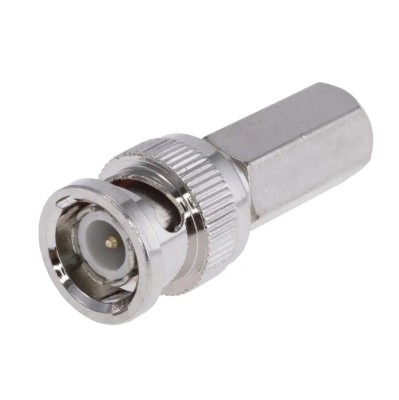 Conector BNC tata RG59 RG62 RG71 RG210 Well foto