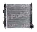 Radiator racire Kia Picanto 2017-; motor 1.0 T-GDI, iesire cu conectare rapida, dimensiuni [mm] 410x421x16; 25310G6300; producator Koyorad