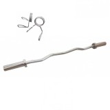 Cumpara ieftin Bara Greutati Dhs Ez Curl - 120 Cm, Argintiu Ultimate FactoryBikes