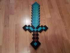 Sabie Minecraft Diamond Sword 60cm - de calitate foto