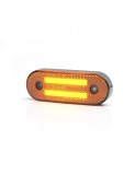Lampa gabarit Led W175, 12V-24V, pozitie WAS Portocaliu