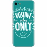 Husa silicon pentru Apple Iphone 7, Positive Vibes