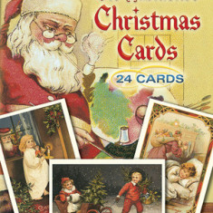 Old-Fashioned Christmas Cards: 24 Cards