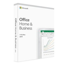 Microsoft Office Home and Business 2019 ENG, 32-bit/x64, 1 PC, Medialess - FPP foto