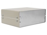 Carcasă aluminiu cu panou 1402 254x185x99mm