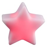 Veioza LED RGB Hoff Stea, 7 moduri de iluminare, alba, moderna