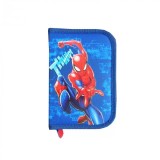 Penar neechipat cu un compartiment si 2 extensii,model Spiderman,21x14x3.5 cm, St.Majewski