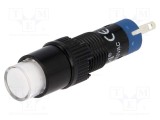 Comutator ONPOW 2 SPDT 0,5A/250VAC IP40 acţionat prin apăsare