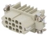 Conector HDC Inserturi Contact Mamă 15 PIN 10A