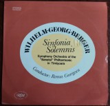 DISC LP RCM: WILHELM GEORG BERGER - SINFONIA SOLEMNIS (XIII) [ST-ECE 02104/1983], Clasica