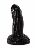Dildo Special Super Sized PVC, Negru, 21 cm
