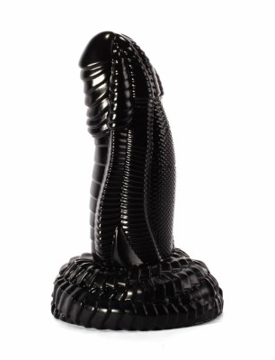 Dildo Special Super Sized PVC, Negru, 21 cm foto