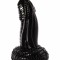 Dildo Special Super Sized PVC, Negru, 21 cm