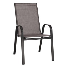 Scaun gradina maro Aldera 54x72x96 cm