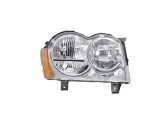 Far JEEP GRAND CHEROKEE (WH), 01.2005-2007, partea dreapta, TYC, Tip=USA; HB3+HB4; manual; fara capac superior far; Omologare: SAE; halogen