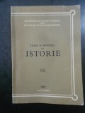 Cumpara ieftin Studii si articole de istorie. Nr. XX, anul 1972