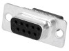 Conector D-Sub Mama 9 Pini TE Connectivity pe Cablu, Fara Contacte, Montare Mecanica