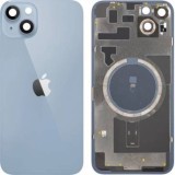 Capac Baterie cu Rama Apple iPhone 14 Albastru Service Pack