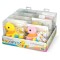 Mini geanta Ducky din silicon, cu fermoar si curea de umar reglabila - 15 x 17