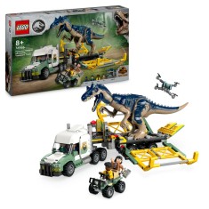 LEGO Misiunea &rdquo;Dinozaur&rdquo;: Camion de transport pentru un Allosaurus Quality Brand