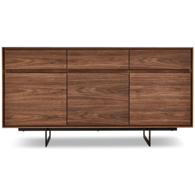 3-Door Sideboard Tokyo Walnut foto