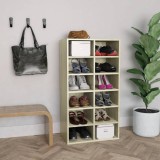 vidaXL Pantofar, stejar sonoma, 54x34x100,5 cm, lemn compozit