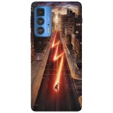 Husa compatibila cu Motorola G100 model The Flash, Silicon, TPU, Viceversa, Transparent, Carcasa