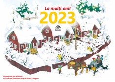 Calendar 2023 Astrid Lindgren - Cartea Copiilor
