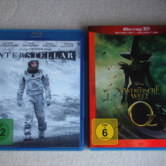 Lot 2 Blu-ray (Interstellar / OZ The Grat And Powerful 3D) - ca NOI