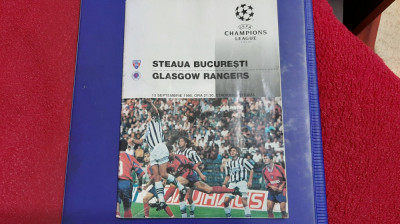 program Steaua - Glasgow Rangers foto