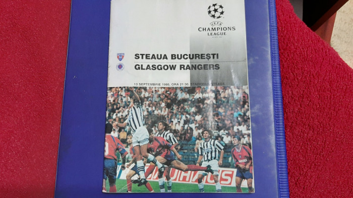 program Steaua - Glasgow Rangers