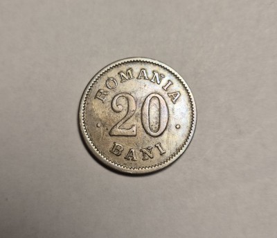 20 bani 1900 Rara foto