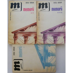 Memorii (3 volume) &ndash; Iorgu Iordan