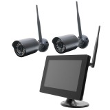 Aproape nou: Kit supraveghere video PNI House WIFI200L - 2 camere HD Wi-Fi P2P LCD