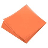 Coperta indosariere A4 CNX, carton imitatie piele, portocaliu, 230g/mp, top 100 coli