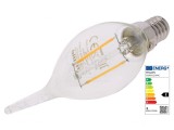 Lampă LED E14 2W Alb Cald 250lm 2700K