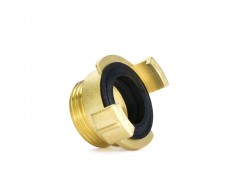 Conector cu gheare din alama, filet tata, 1&quot;, Geko G70110